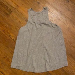 Lululemon size 8 light gray All Tied Up Tank